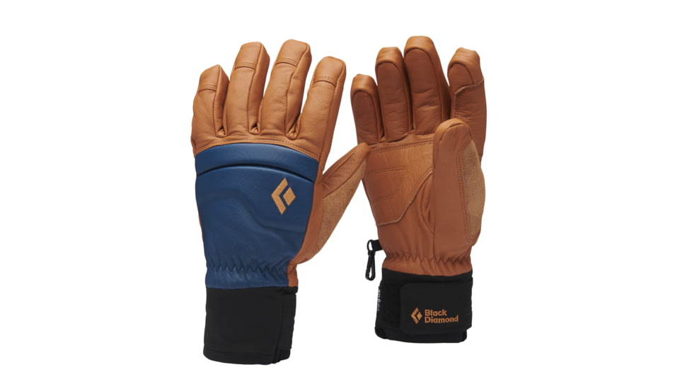 Black Diamond Spark Gloves, Henna/Ink Blue, Extra Large, BD8011309498XLG1