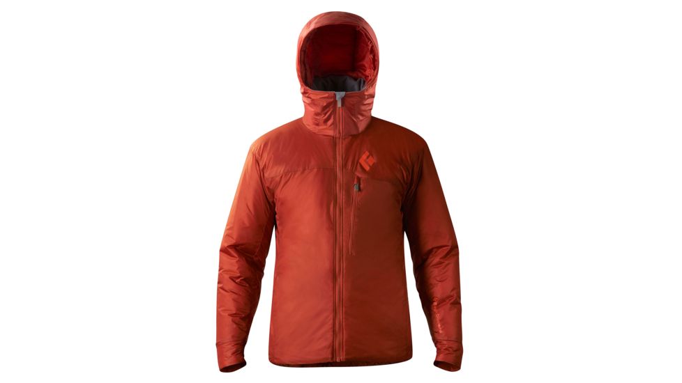 Black Diamond Stance Belay Hoody - Men's-Burnt Ember-Small