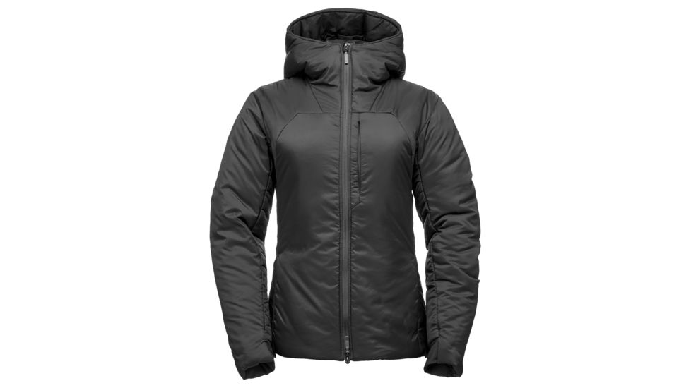 Black Diamond Stance Belay Womens Heavyweight Synthetic Insulated Parka, Black, Extra Large, APO5I2015XLG1