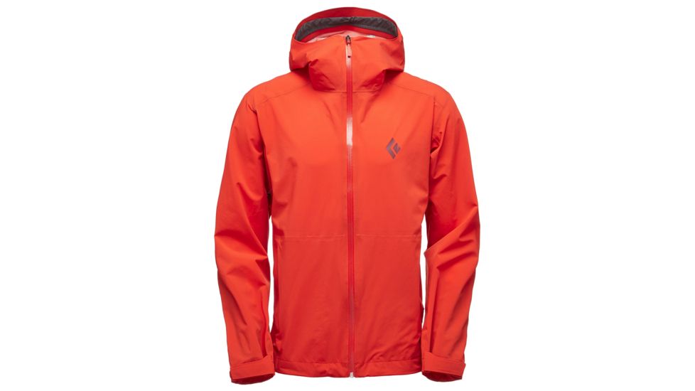 Black Diamond StormLine Stretch Mens Rain Jackets, Picante, Extra Large, APCDT0813XLG1