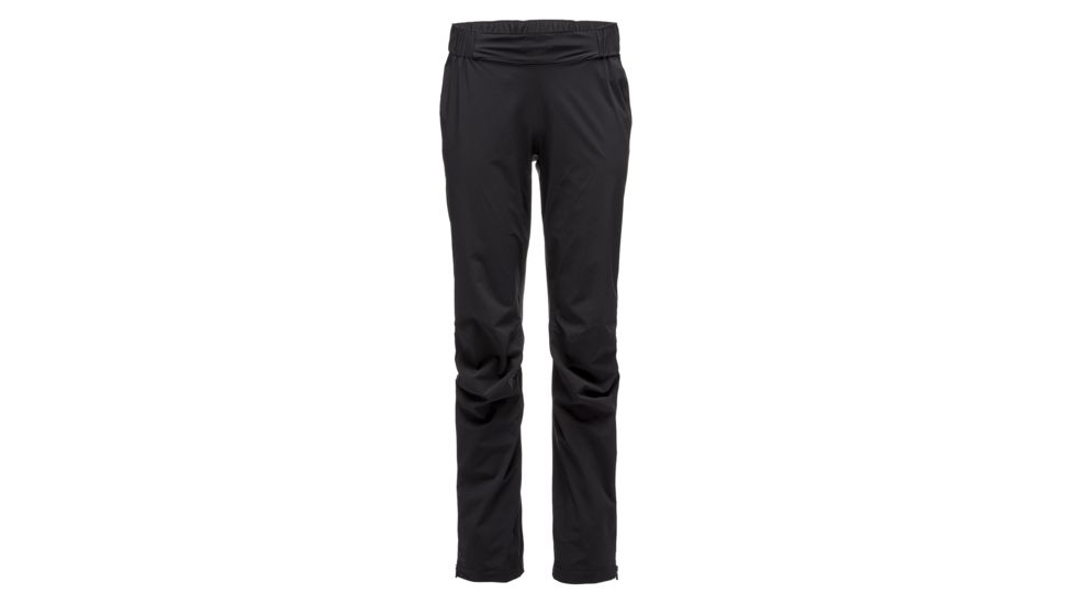 Black Diamond StormLine Stretch Rain Pants - Womens, Black, Medium, APLX94015MED1