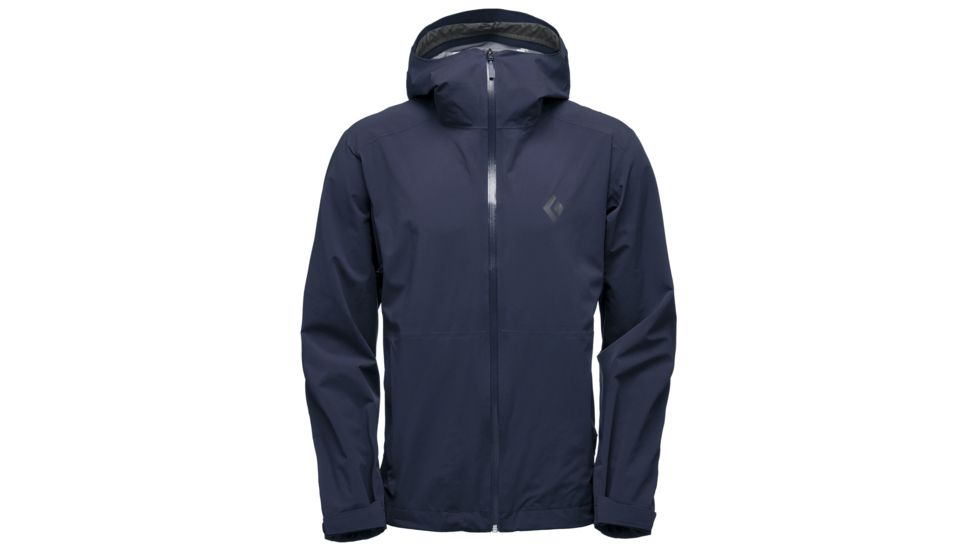 Black Diamond Stormline Stretch Rain Shell Jacket - Men, Captain, Large, APCDT0413LRG1