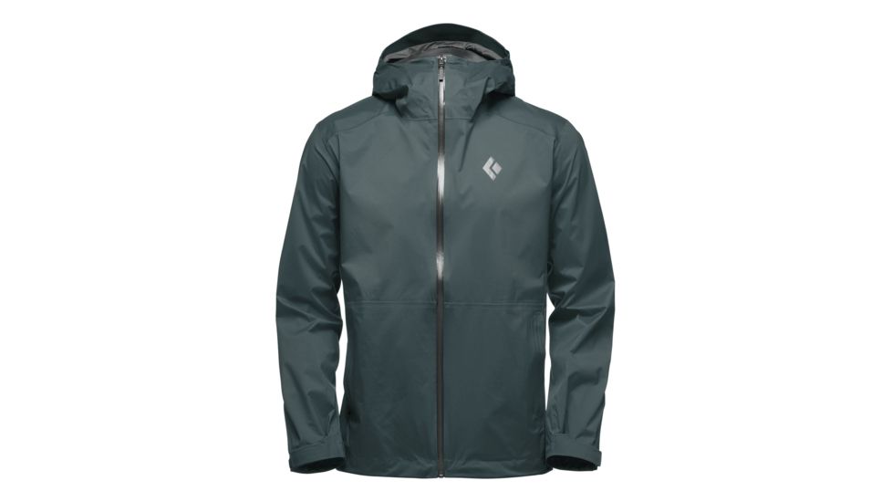 Black Diamond Stormline Stretch Rain Shell Jacket - Men, Deep Forest, Small, APCDT03003SML1