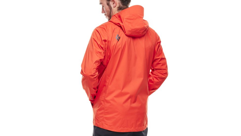 Black Diamond Stormline Stretch Rain Shell Jacket - Mens, Hyper Red, Large, APCDT06002LRG1