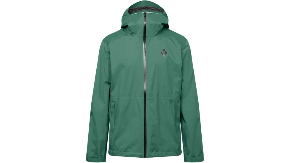 Black Diamond Stormline Stretch Rain Shell Jacket - Mens, Raging Sea, Large, APCDT03028LRG1