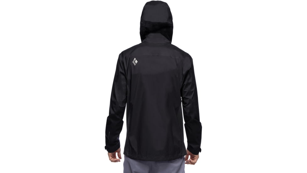 Black Diamond Stormline Stretch Rain Shell - Mens, Black, 3XL, APCDT00153XL1