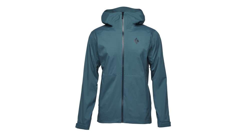Black Diamond Stormline Stretch Rain Shell - Mens, Creek Blue, Small, APCDT04064SML1