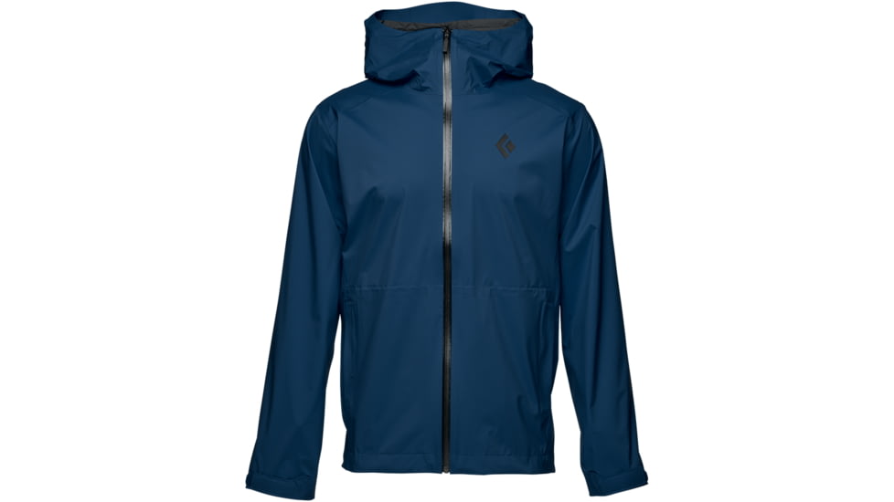Black Diamond Stormline Stretch Rain Shell - Mens, Indigo, Medium, APCDT04013MED1
