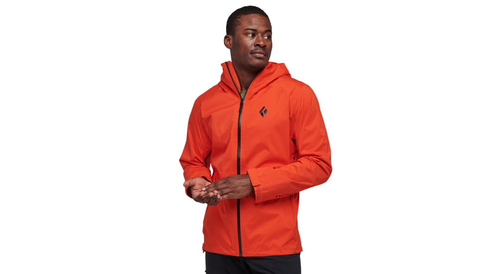 Black Diamond Stormline Stretch Rain Shell - Mens, Octane, Extra Large, APCDT08001XLG1