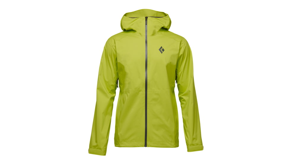 Black Diamond Stormline Stretch Rain Shell - Mens, Optical Yellow, Medium, APCDT07021MED1