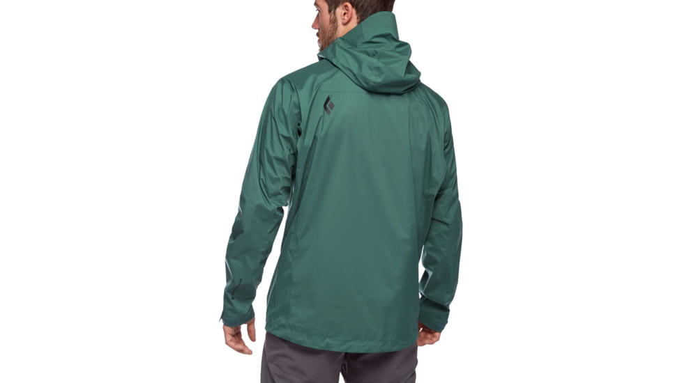 Black Diamond Stormline Stretch Rain Shell - Mens, Raging Sea, Extra Small, APCDT03028XSM1