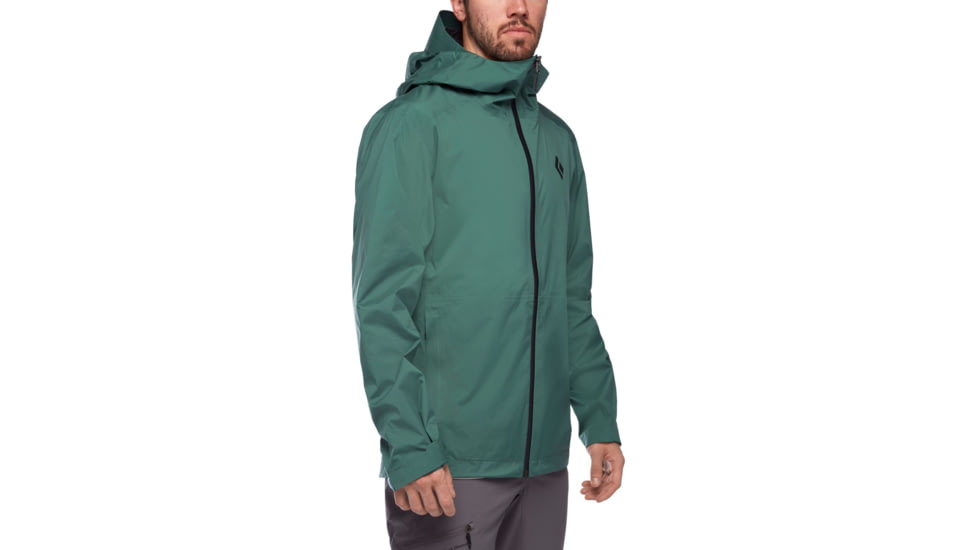 Black Diamond Stormline Stretch Rain Shell - Mens, Raging Sea, Extra Small, APCDT03028XSM1