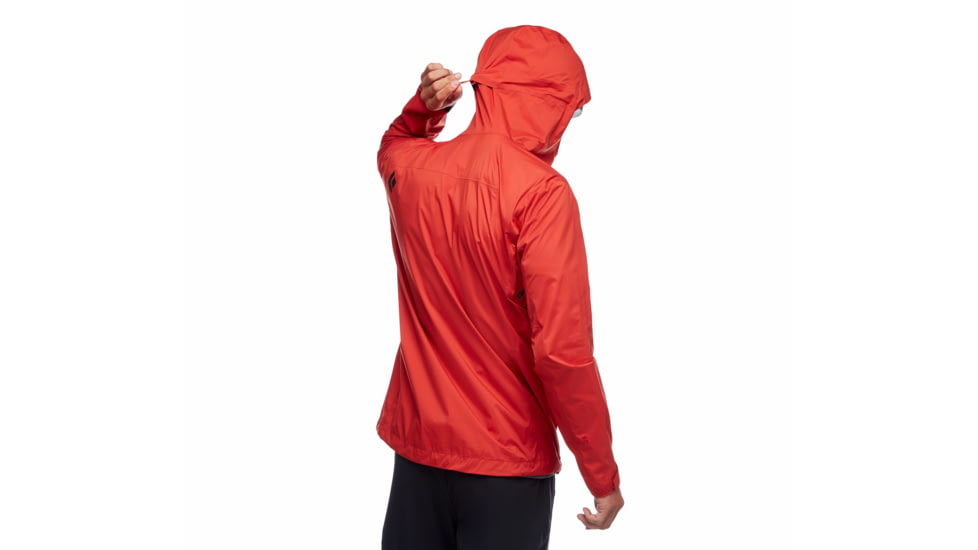 Black Diamond Stormline Stretch Rain Shell - Mens, Red Rock, Extra Small, APCDT06019XSM1