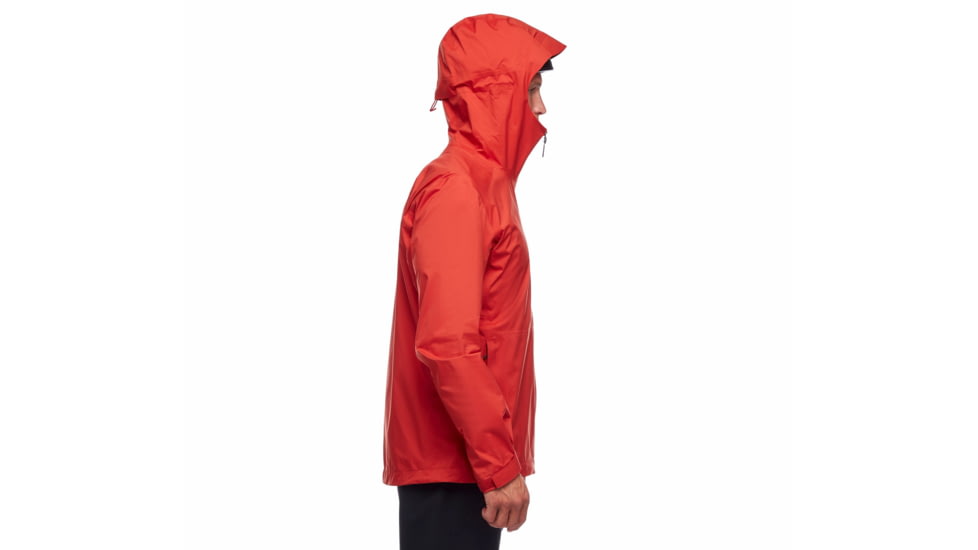 Black Diamond Stormline Stretch Rain Shell - Mens, Red Rock, Extra Small, APCDT06019XSM1