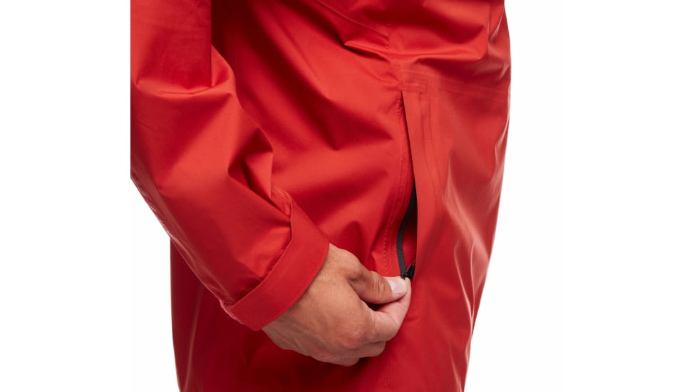 Black Diamond Stormline Stretch Rain Shell - Mens, Red Rock, Extra Small, APCDT06019XSM1