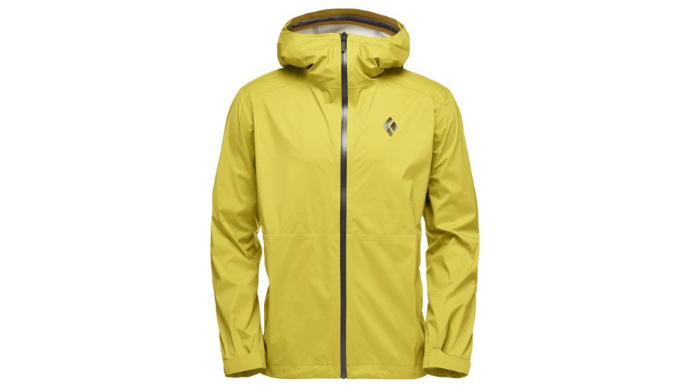 Black Diamond StormLine Stretch Rain Shell - Mens, Sulphur, Extra Small, APCDT07006XSM1