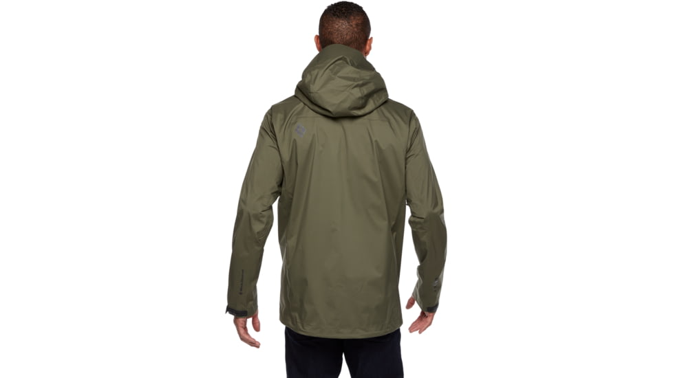 Black Diamond Stormline Stretch Rain Shell - Mens, Tundra, Small, APCDT03010SML1