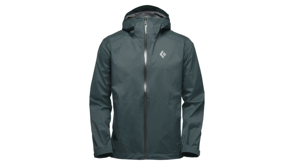 Black Diamond StormLine Stretch Shell Jackets - Mens, Forest, Medium, APCDT0318MED1