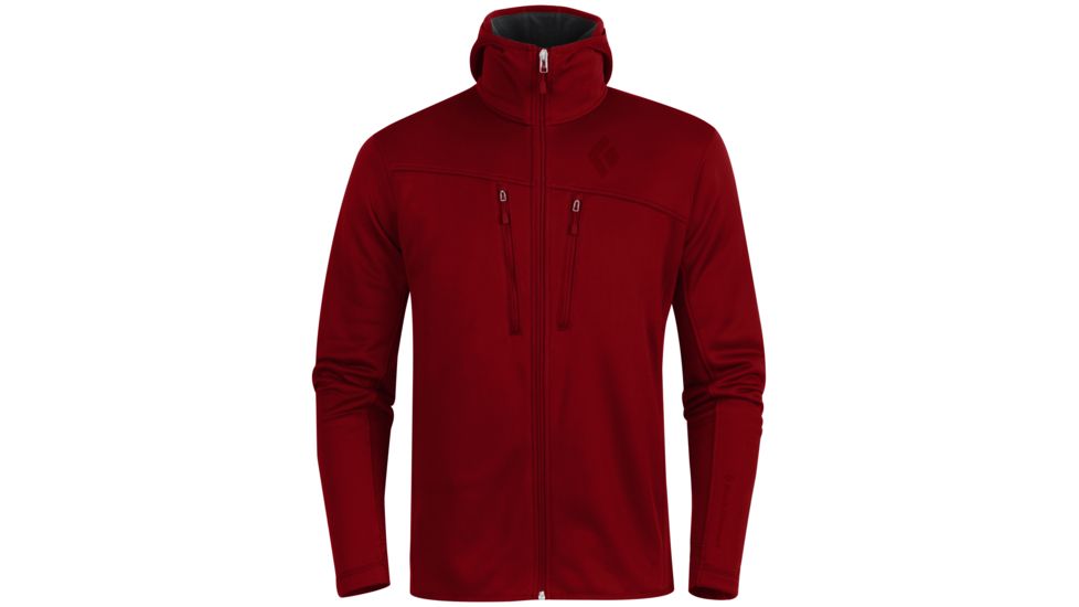 Black Diamond Tangent Hoody - Men's-Deep Torch-X-Large