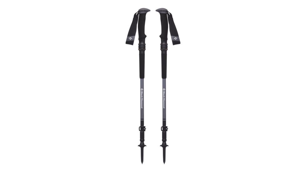 Black Diamond Trail Pro Shock Trek Poles, Granite, BD1125021007ALL1