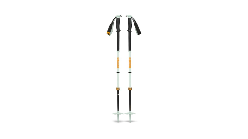 Black Diamond Traverse Pro Ski Poles, Foam Green, 140 cm, BD11161130411401