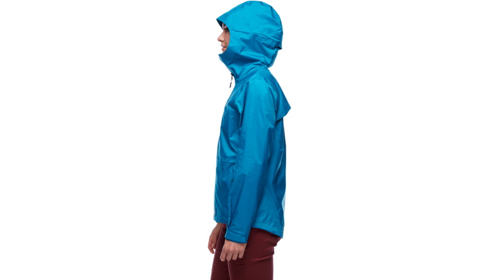 Black Diamond Treeline Rain Shell - Womens, Azul, Extra Small, AP7450094004XSM1