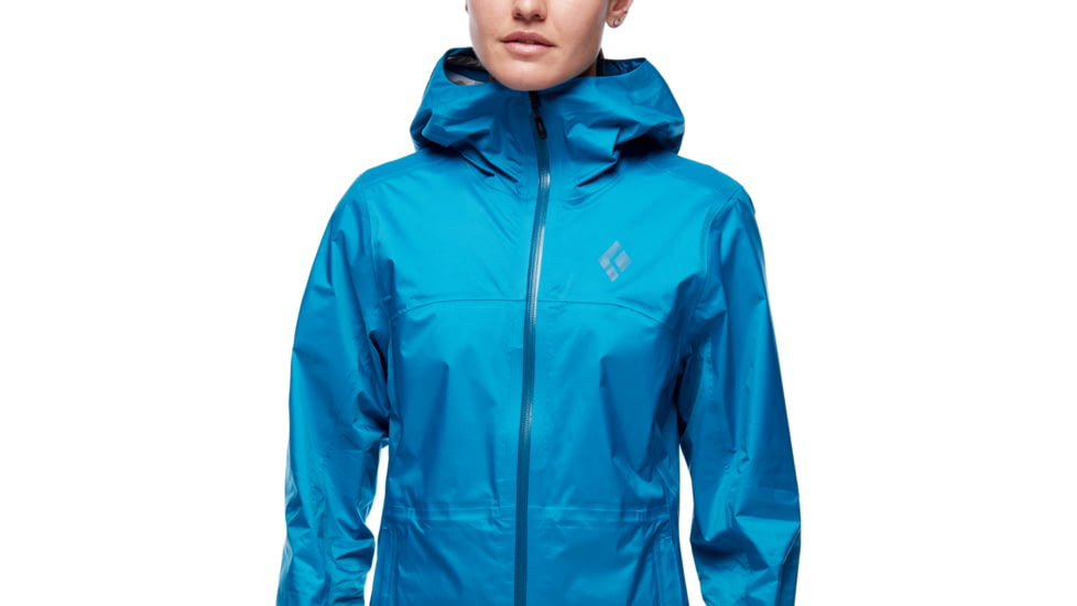 Black Diamond Treeline Rain Shell - Womens, Azul, Extra Small, AP7450094004XSM1