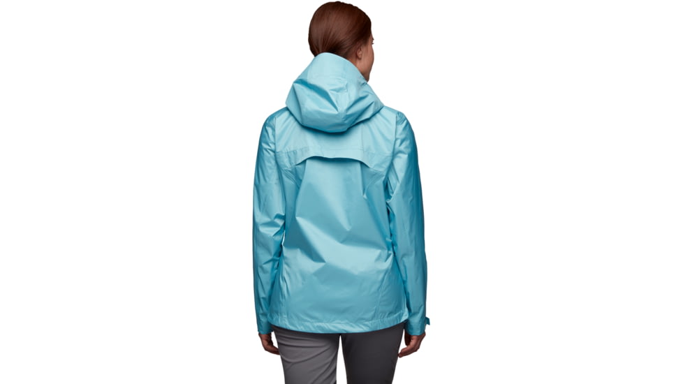 Black Diamond Treeline Rain Shell - Womens, Coastal Blue, Large, AP7450094054LRG1