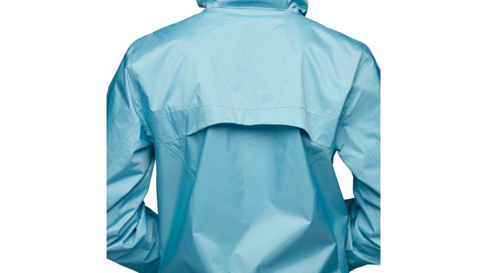 Black Diamond Treeline Rain Shell - Womens, Coastal Blue, Large, AP7450094054LRG1