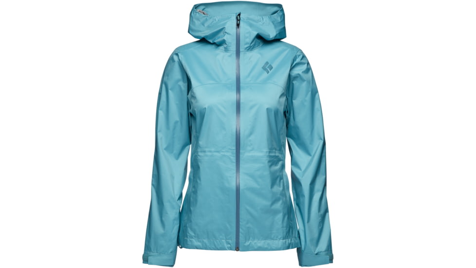Black Diamond Treeline Rain Shell - Womens, Coastal Blue, Large, AP7450094054LRG1