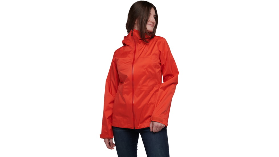 Black Diamond Treeline Rain Shell - Womens, Octane, Medium, AP7450098001MED1