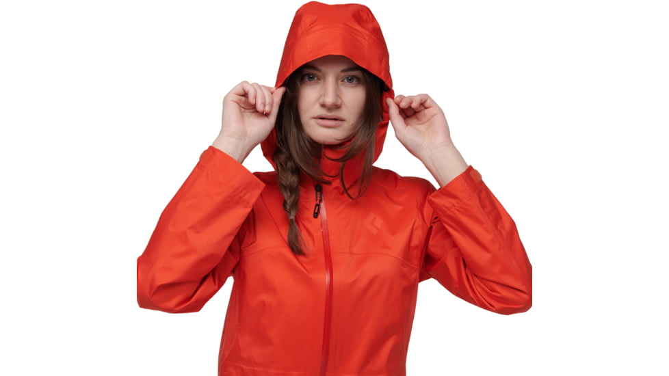 Black Diamond Treeline Rain Shell - Womens, Octane, Medium, AP7450098001MED1