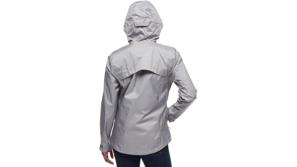 Black Diamond Treeline Rain Shell - Womens, Pewter, Extra Large, AP7450091016XLG1