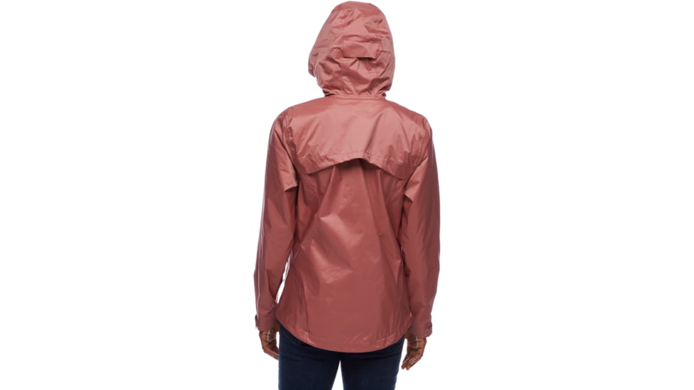 Black Diamond Treeline Rain Shell - Womens, Rosewood, Extra Small, AP7450096027XSM1