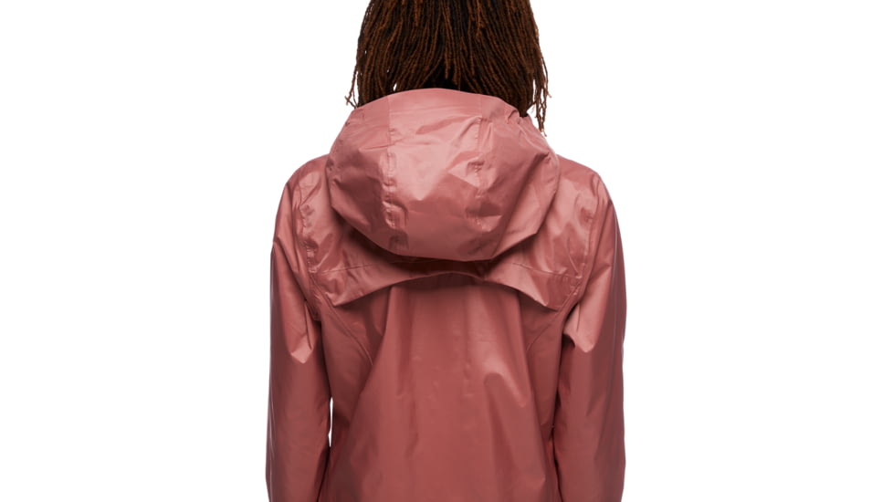 Black Diamond Treeline Rain Shell - Womens, Rosewood, Extra Small, AP7450096027XSM1
