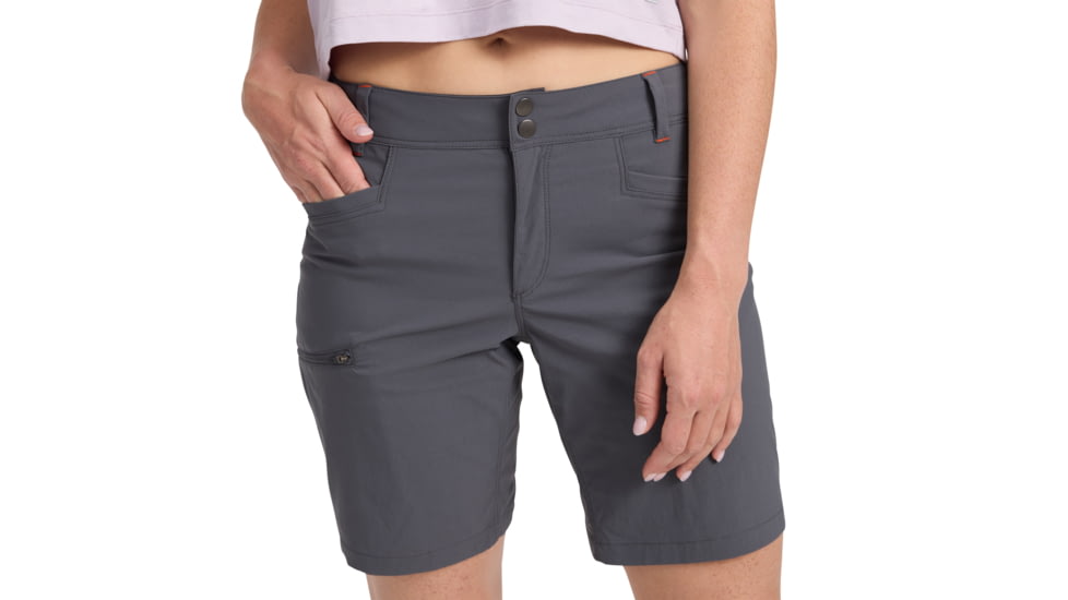 Black Diamond Valley Shorts - Womens, Anthracite, 8, AP75016400010081