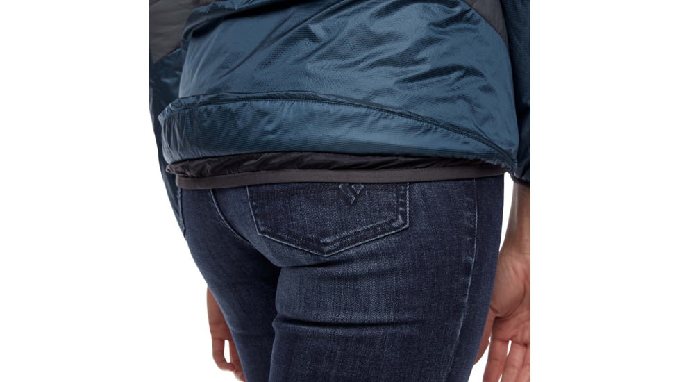 Black Diamond Vision Hybrid Hoody - Womens, Azurite, Extra Small, AP7440464022XSM1