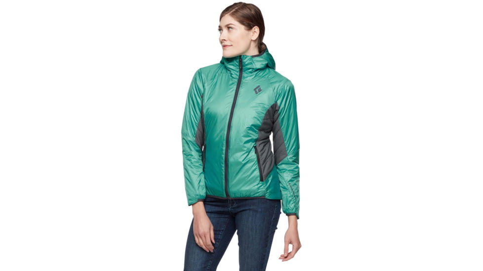 Black Diamond Vision Hybrid Hoody - Womens, Dark Patina, Small, AP7440464050SML1