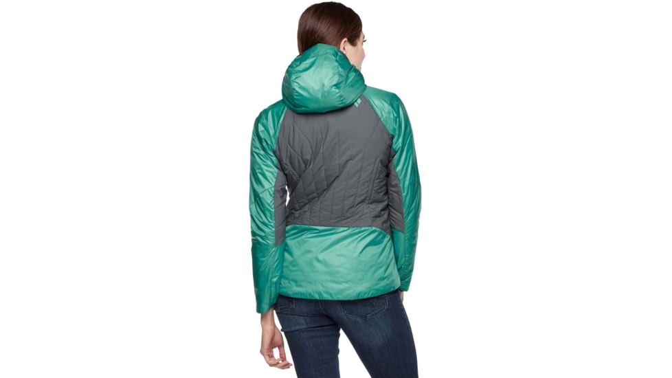 Black Diamond Vision Hybrid Hoody - Womens, Dark Patina, Small, AP7440464050SML1
