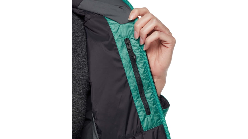 Black Diamond Vision Hybrid Hoody - Womens, Dark Patina, Small, AP7440464050SML1