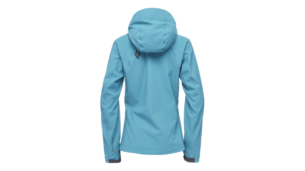 Black Diamond W Dawn Patrol Shell - Womens, Aqua Verde, Large, APD4OE3019LRG1