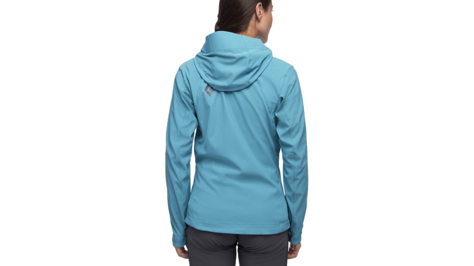 Black Diamond W Dawn Patrol Shell - Womens, Aqua Verde, Large, APD4OE3019LRG1