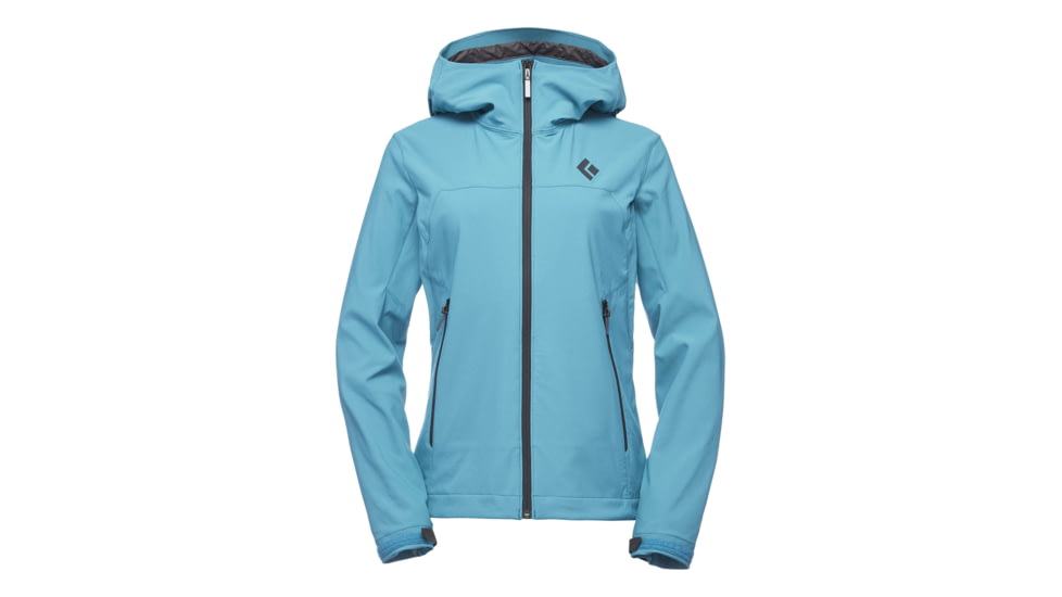 Black Diamond W Dawn Patrol Shell - Womens, Aqua Verde, Large, APD4OE3019LRG1
