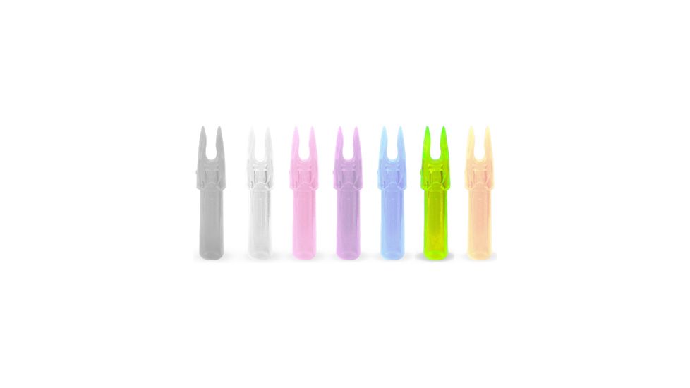 Black Eagle Arrows Standard Nock - Fluorescent Yellow - Dozen, Flo Yellow, Standard Arrow Diameter, Nock-0001