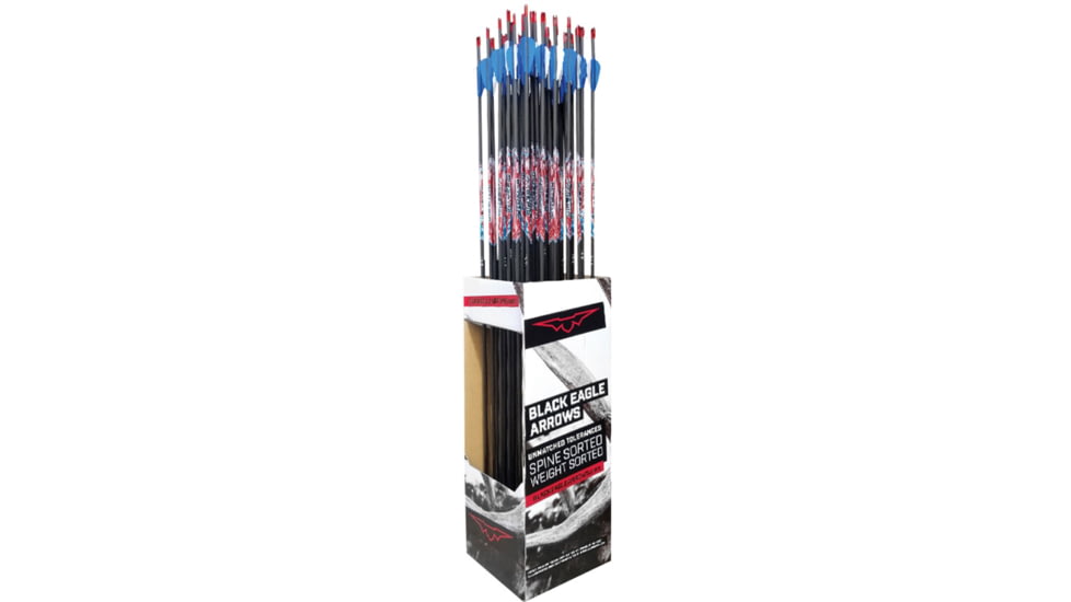 Black Eagle Arrows Intrepid Youth Arrows, 1000 Spine, 36 pack, 1006060
