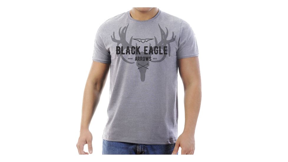 Black Eagle Arrows NEXT LEVEL Legacy T-shirt - Gray - XL, Gray, XL Legacy-TSHIRT-0008