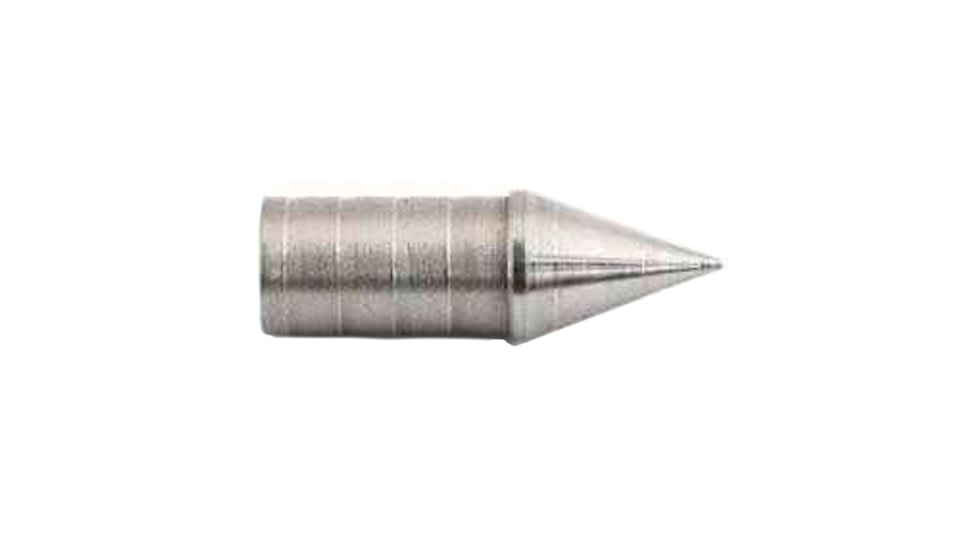 Black Eagle Arrows PS27 Nock Crusher Target Points - Pack of 12, Silver, 100 grain, 1150