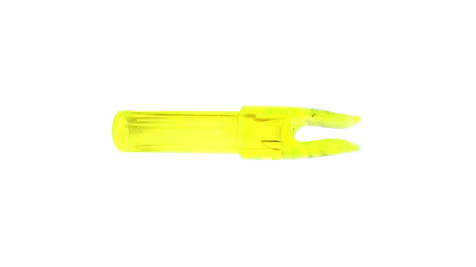 Black Eagle Arrows Vintage Nocks, Flo Yellow, 12 pack, 1006044