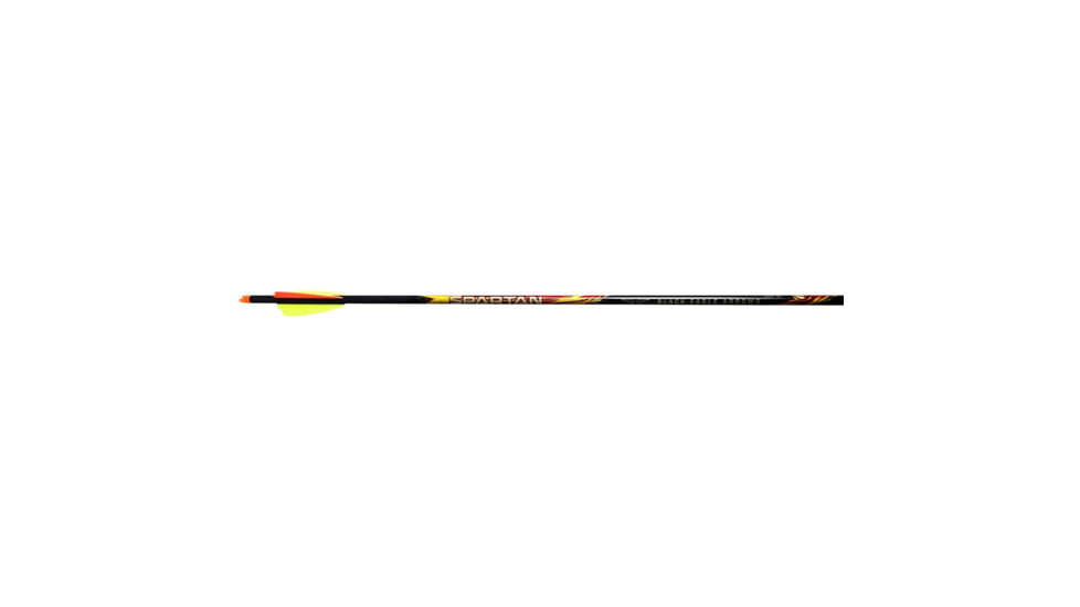 Black Eagle Spartan Arrows .001 350 2.5 in. Shield Cut, 6 Pack, 1006024