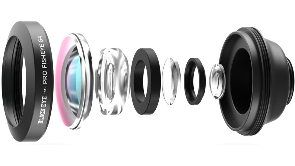 Black Eye Pro Fisheye G4 Lens, Black, G4FE001